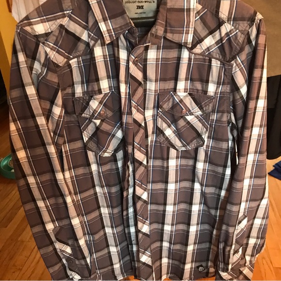 Men’s Plaid Shirt - Picture 2 of 2